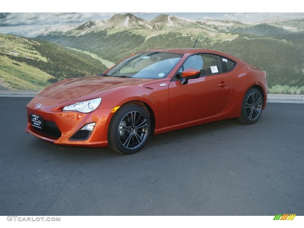 Hot Lava Orange 2013 Scion FR-S Sport Coupe Exterior Photo #68873541