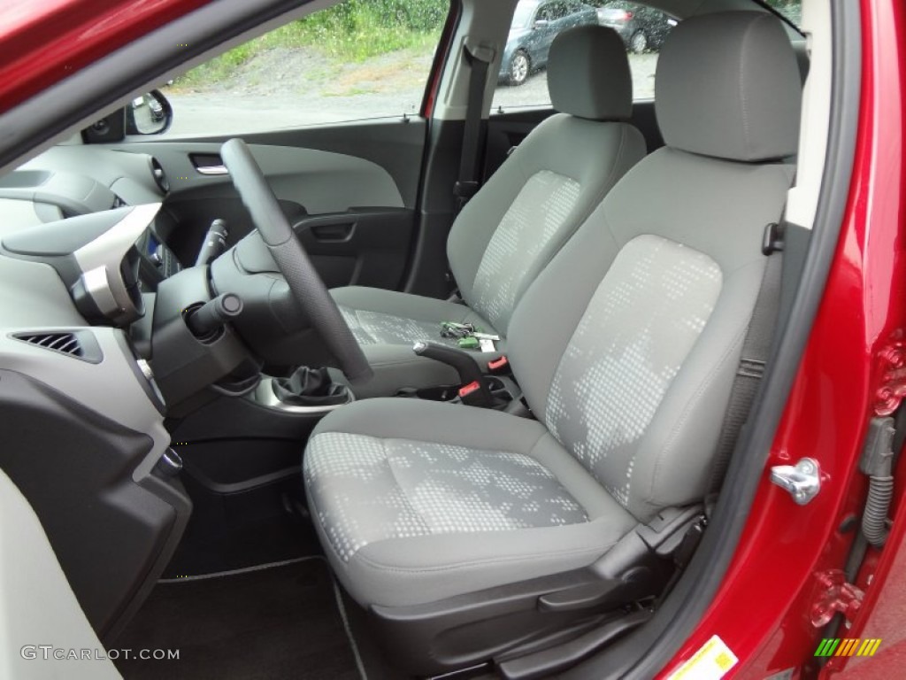 2012 Chevrolet Sonic LS Sedan Front Seat Photo #68873745