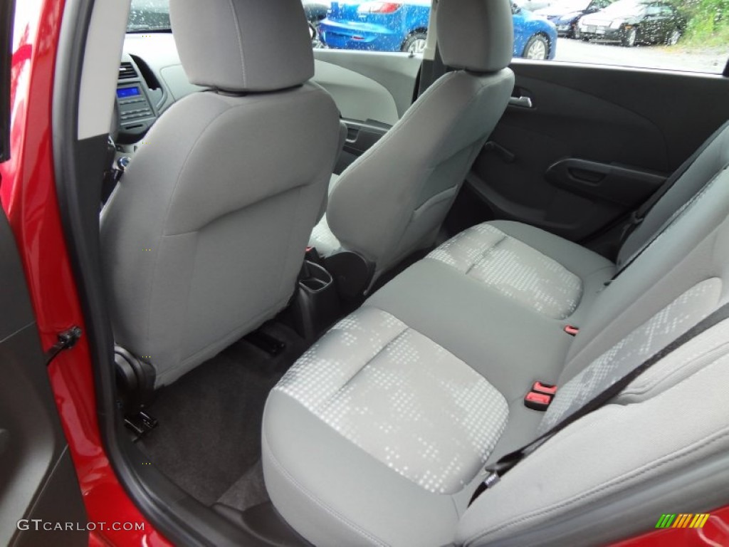 2012 Chevrolet Sonic LS Sedan Rear Seat Photo #68873760