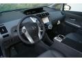 2012 Toyota Prius v Dark Gray Interior Prime Interior Photo