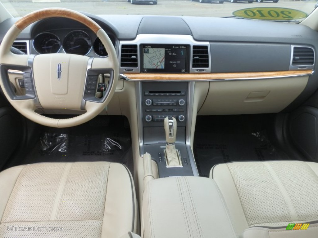 2010 Lincoln MKZ AWD Light Camel Dashboard Photo #68875518
