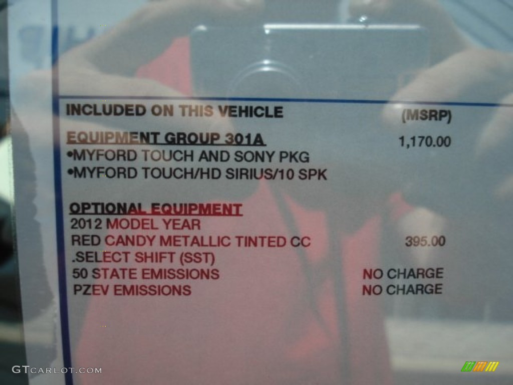 2012 Focus SEL 5-Door - Red Candy Metallic / Stone photo #20