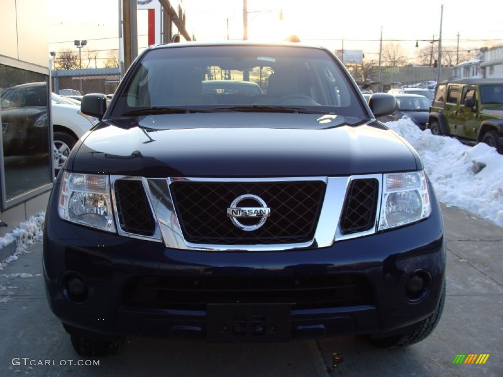 2008 Pathfinder S 4x4 - Majestic Blue / Graphite photo #3