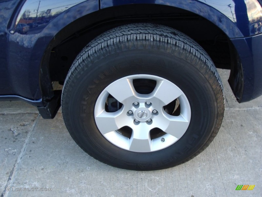 2008 Pathfinder S 4x4 - Majestic Blue / Graphite photo #7
