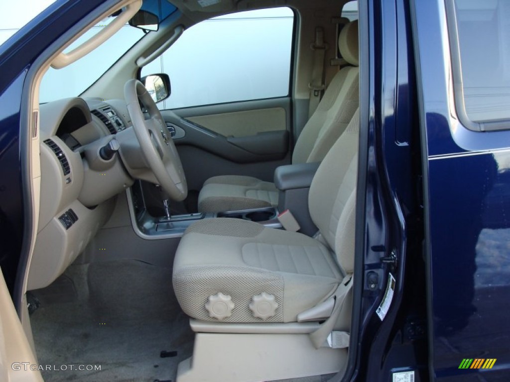 2008 Pathfinder S 4x4 - Majestic Blue / Graphite photo #10