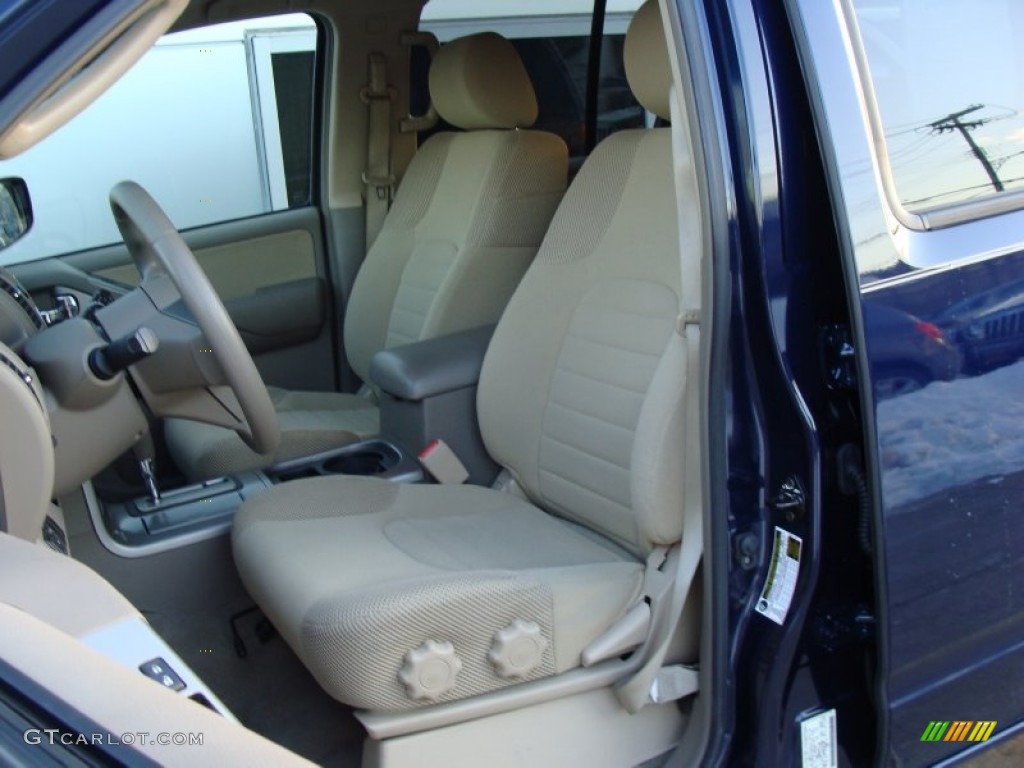 2008 Pathfinder S 4x4 - Majestic Blue / Graphite photo #12