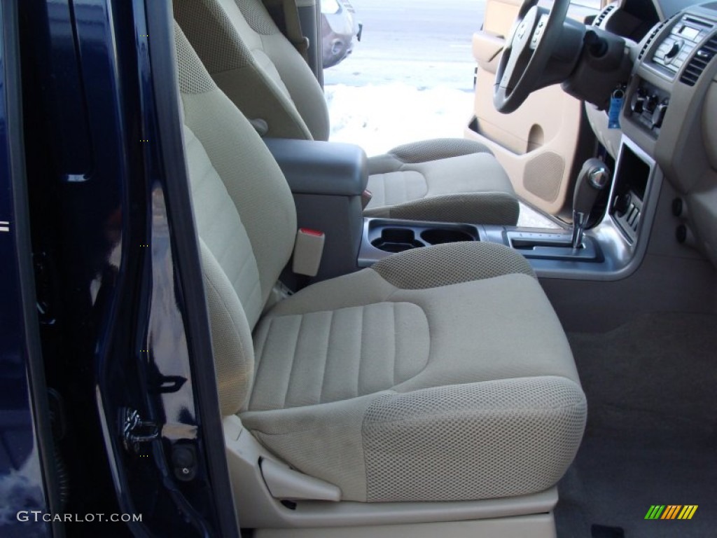 2008 Pathfinder S 4x4 - Majestic Blue / Graphite photo #14