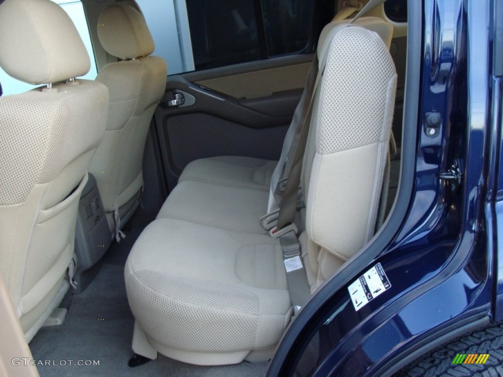 2008 Pathfinder S 4x4 - Majestic Blue / Graphite photo #16