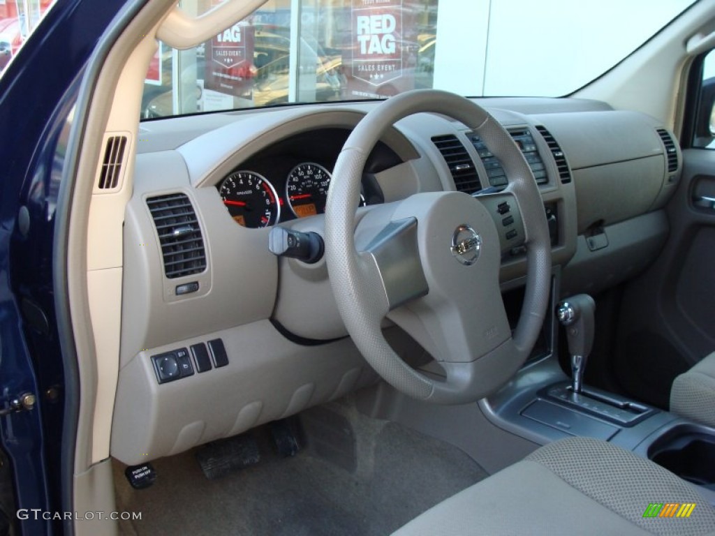 2008 Pathfinder S 4x4 - Majestic Blue / Graphite photo #17