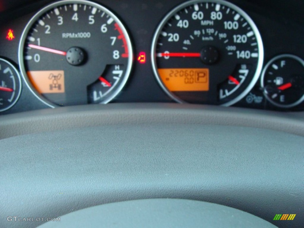 2008 Pathfinder S 4x4 - Majestic Blue / Graphite photo #22