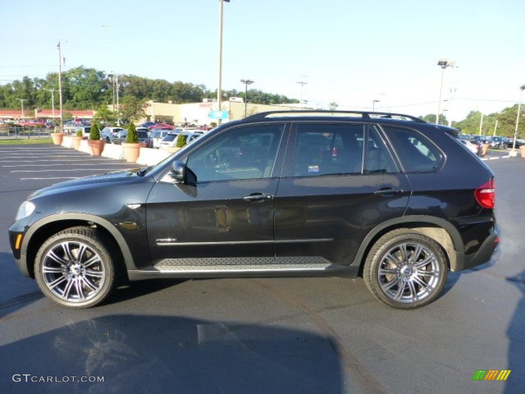 Black Sapphire Metallic 2009 BMW X5 xDrive48i Exterior Photo #68876837