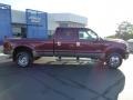 2005 Dark Toreador Red Metallic Ford F350 Super Duty Lariat Crew Cab 4x4 Dually  photo #2