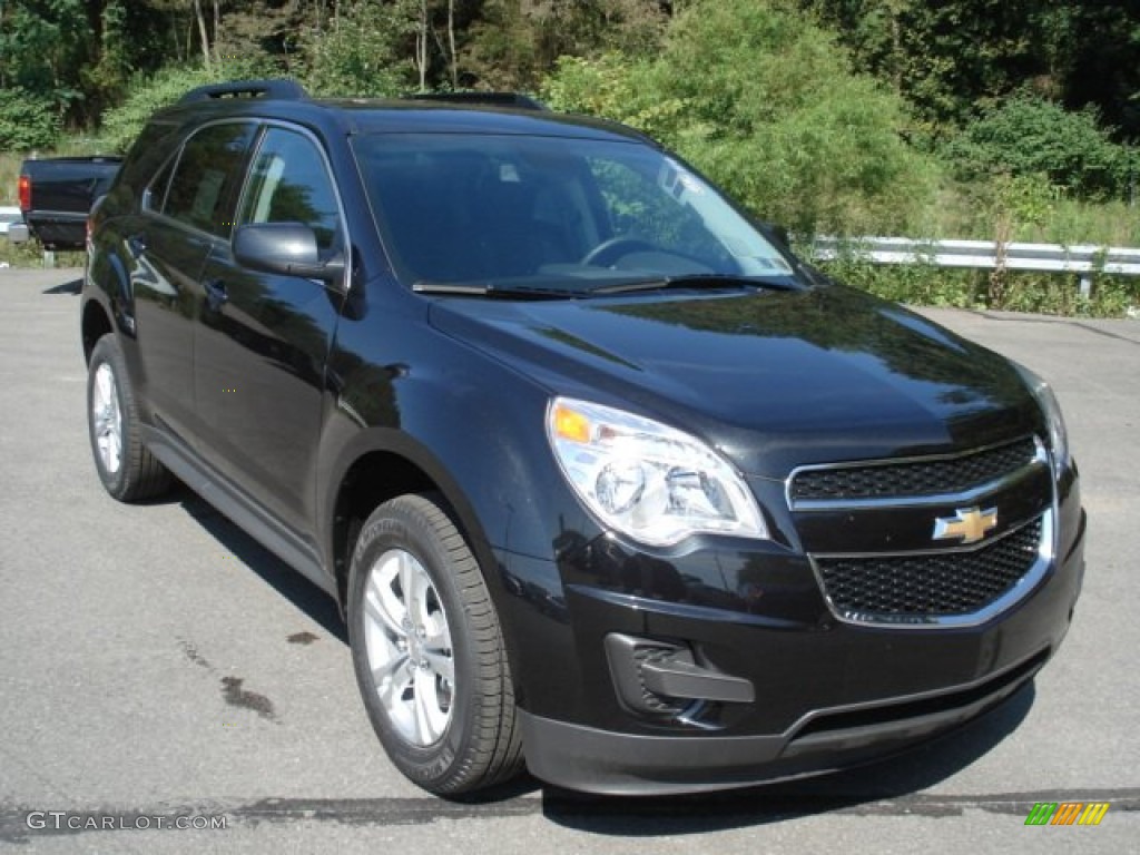 Black Granite Metallic 2013 Chevrolet Equinox LS AWD Exterior Photo #68878563