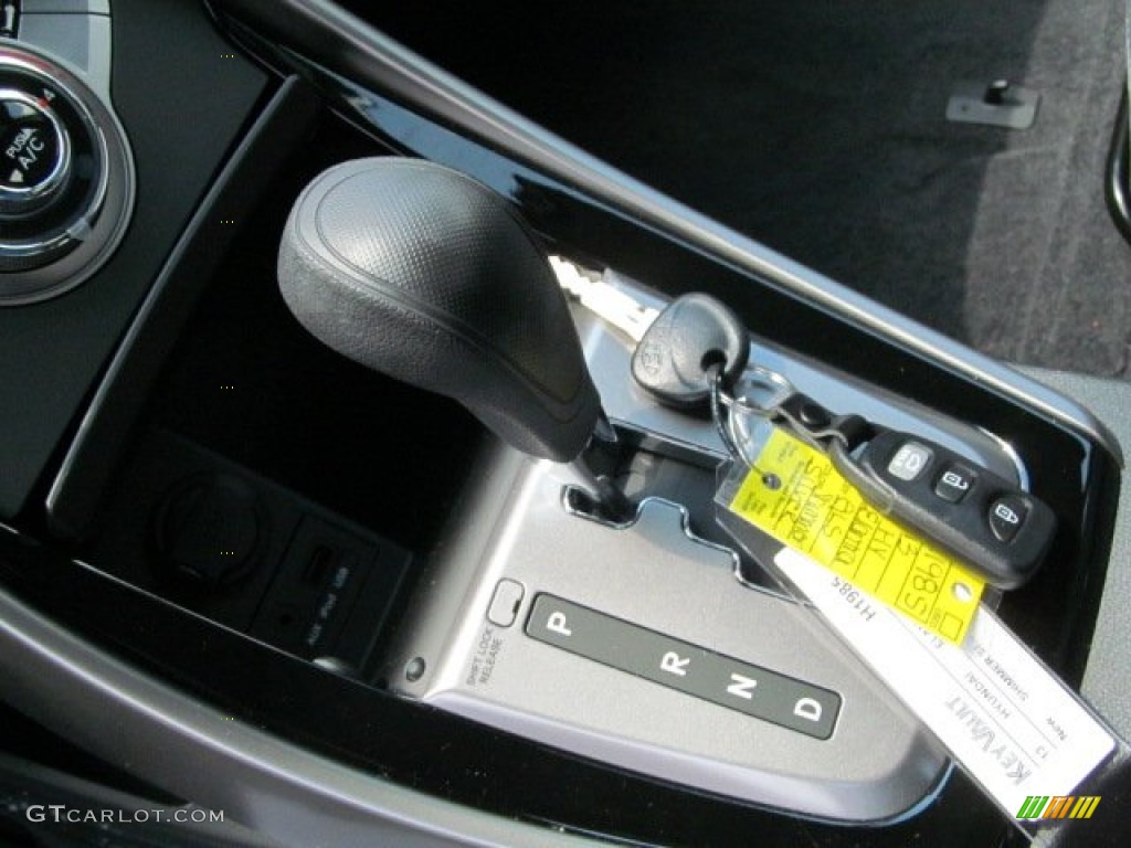 2013 Elantra GLS - Shimmering Air Silver / Gray photo #8