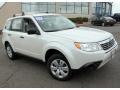 2009 Satin White Pearl Subaru Forester 2.5 X  photo #3