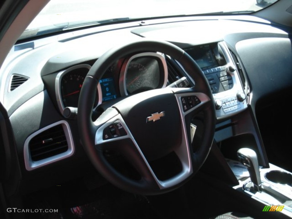 2013 Chevrolet Equinox LT AWD Jet Black Dashboard Photo #68879535