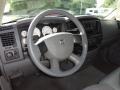 Medium Slate Gray 2006 Dodge Ram 1500 ST Regular Cab Steering Wheel