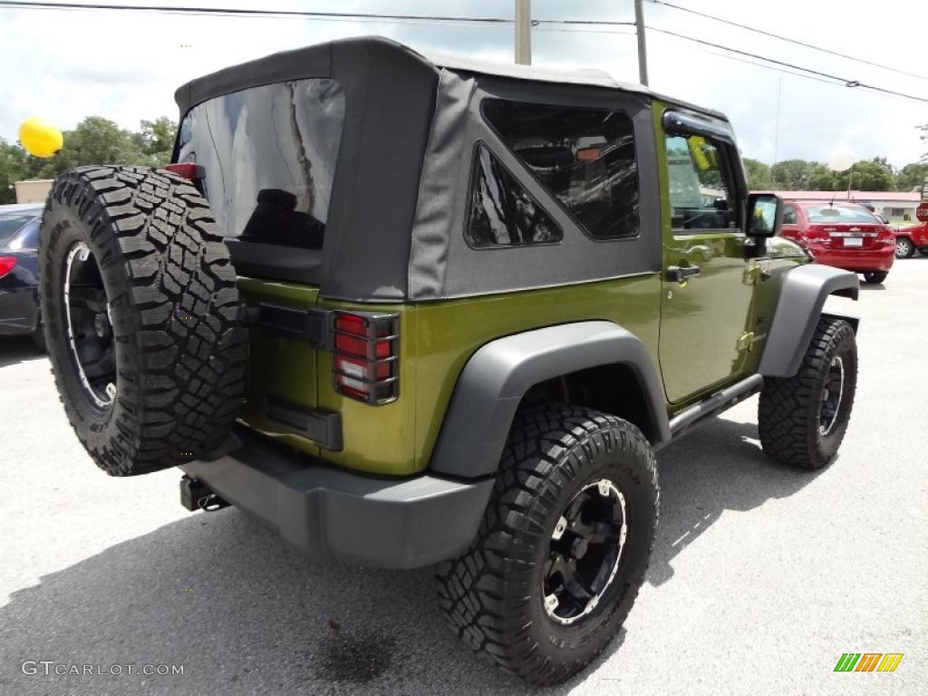 2007 Wrangler Rubicon 4x4 - Rescue Green Metallic / Dark Slate Gray/Medium Slate Gray photo #8