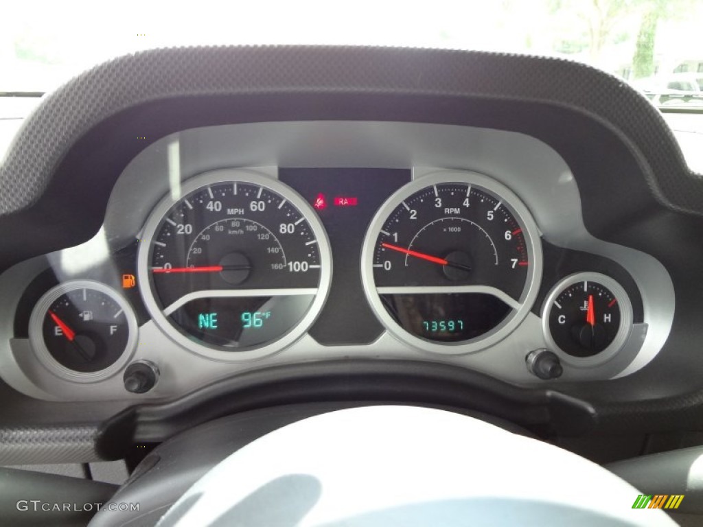2007 Jeep Wrangler Rubicon 4x4 Gauges Photo #68880765