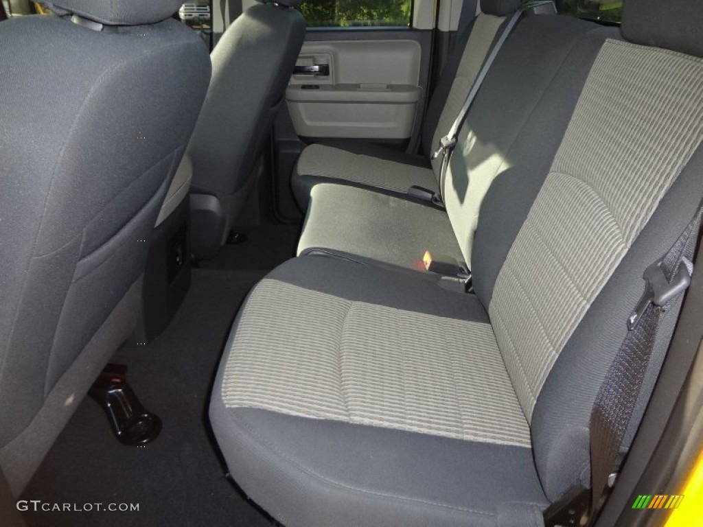 2009 Ram 1500 SLT Quad Cab - Detonator Yellow / Dark Slate/Medium Graystone photo #5