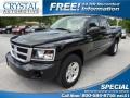 2011 Brilliant Black Crystal Pearl Dodge Dakota Big Horn Crew Cab  photo #1