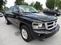 2011 Brilliant Black Crystal Pearl Dodge Dakota Big Horn Crew Cab  photo #10