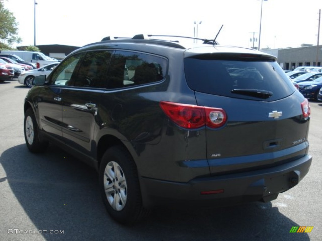 2012 Traverse LS AWD - Cyber Gray Metallic / Dark Gray/Light Gray photo #6