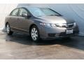 2010 Urban Titanium Metallic Honda Civic LX Sedan  photo #1