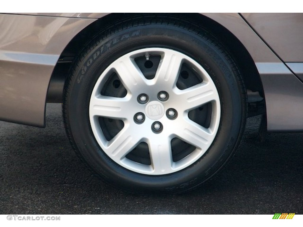 2010 Civic LX Sedan - Urban Titanium Metallic / Beige photo #31