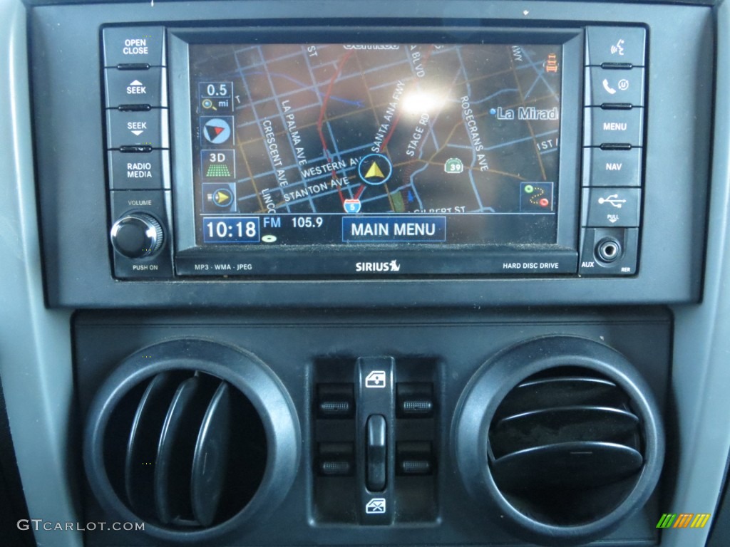 2007 Jeep Wrangler Unlimited Sahara Navigation Photos