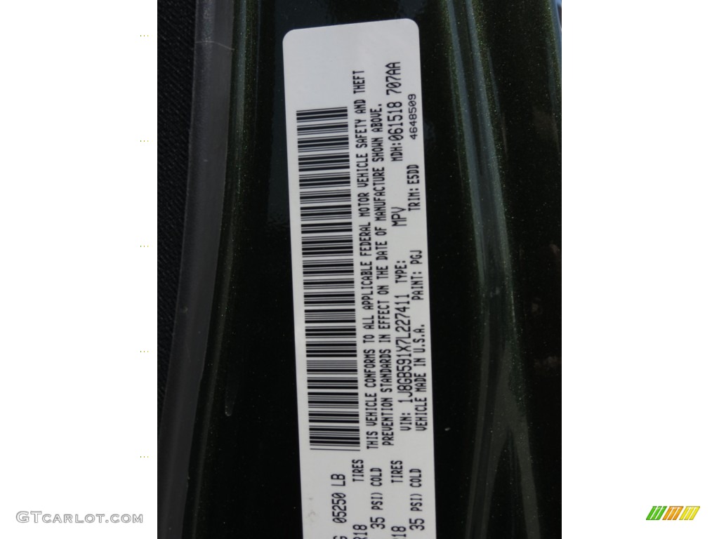 2007 Jeep Wrangler Unlimited Sahara Color Code Photos