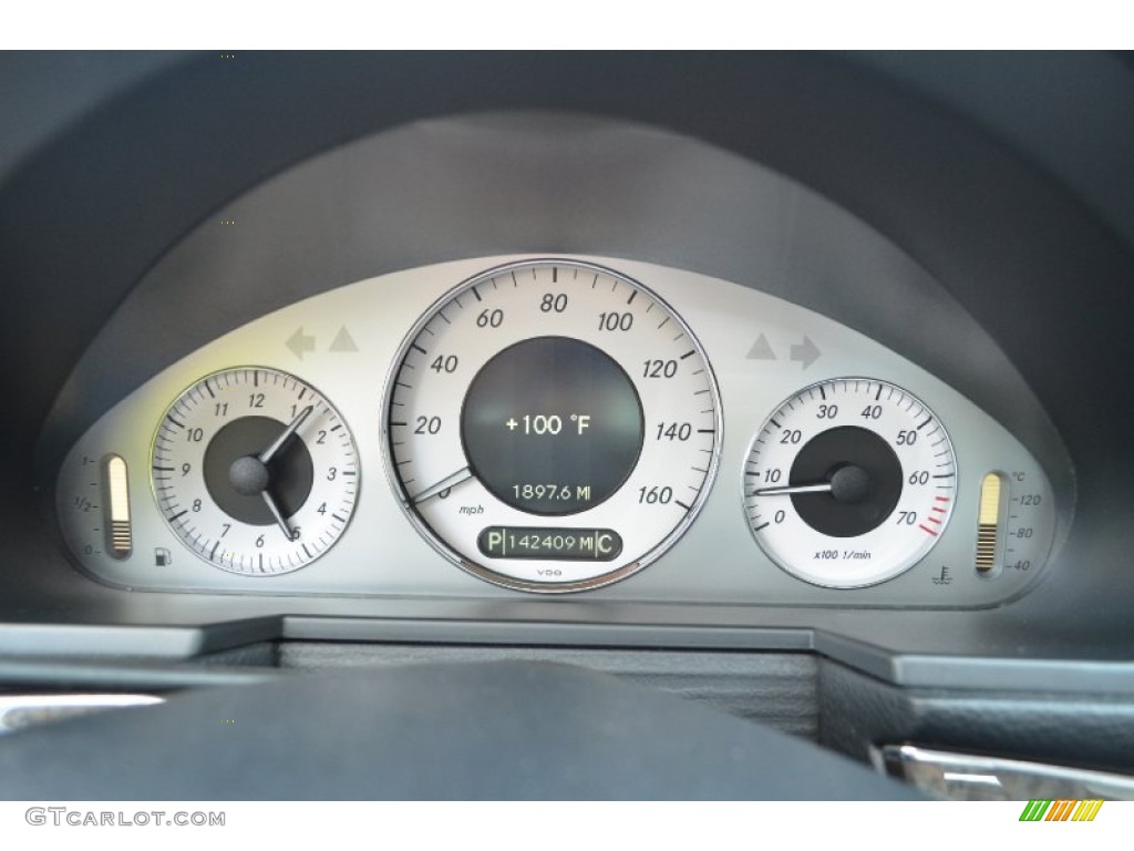 2007 Mercedes-Benz E 350 4Matic Sedan Gauges Photo #68884350