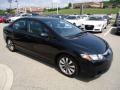 2009 Crystal Black Pearl Honda Civic EX-L Sedan  photo #7