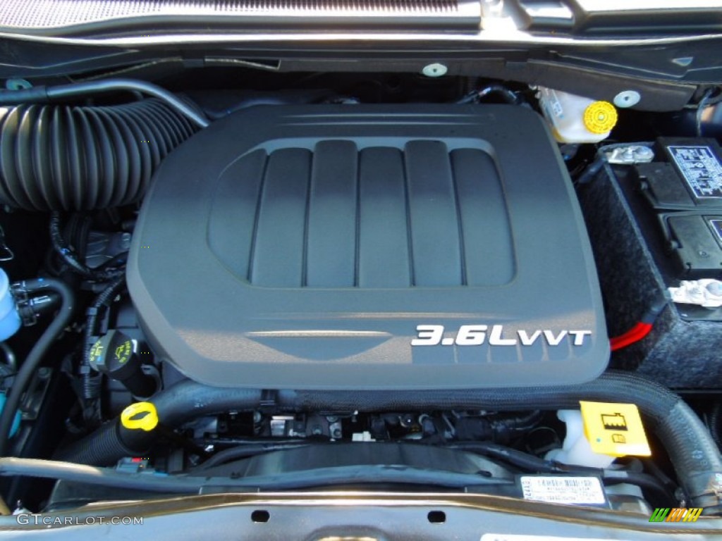 2012 Dodge Grand Caravan SXT 3.6 Liter DOHC 24-Valve VVT Pentastar V6 Engine Photo #68884923