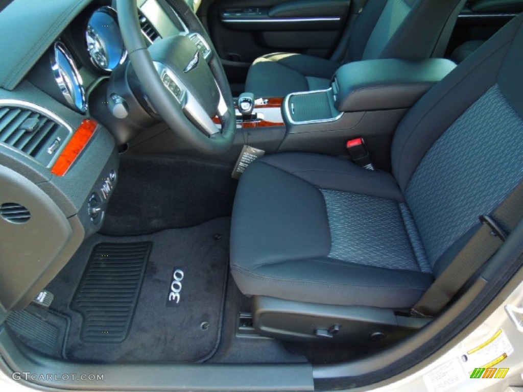 Black Interior 2012 Chrysler 300 Standard 300 Model Photo #68884977