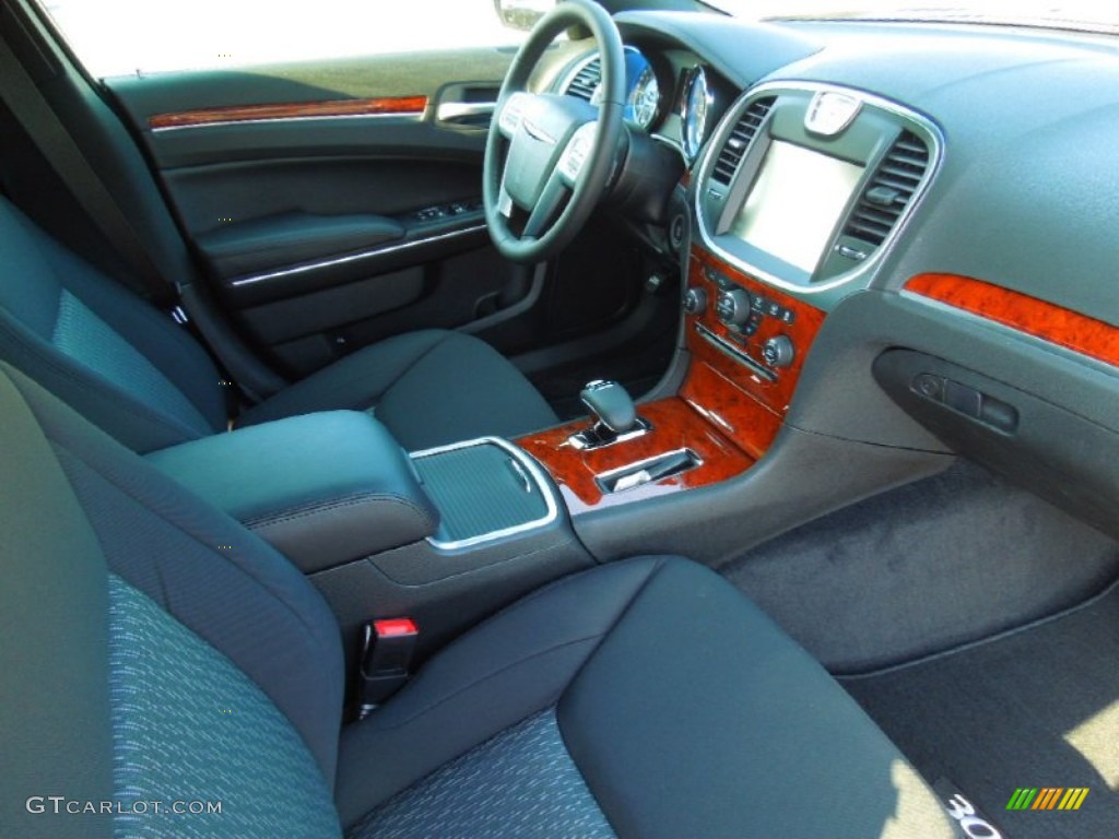 Black Interior 2012 Chrysler 300 Standard 300 Model Photo #68885063