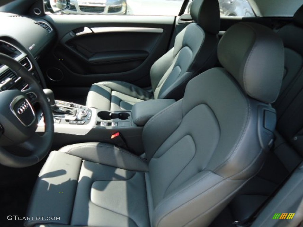 2012 Audi A5 2.0T Cabriolet Front Seat Photo #68885106