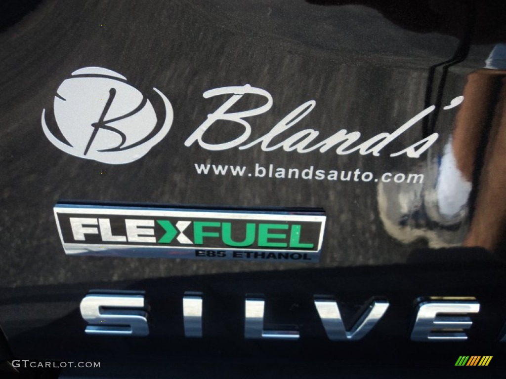 2010 Silverado 1500 LTZ Crew Cab 4x4 - Black Granite Metallic / Ebony photo #38