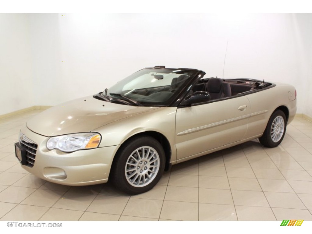 2006 Sebring Touring Convertible - Linen Gold Metallic Pearl / Dark Slate Gray photo #3