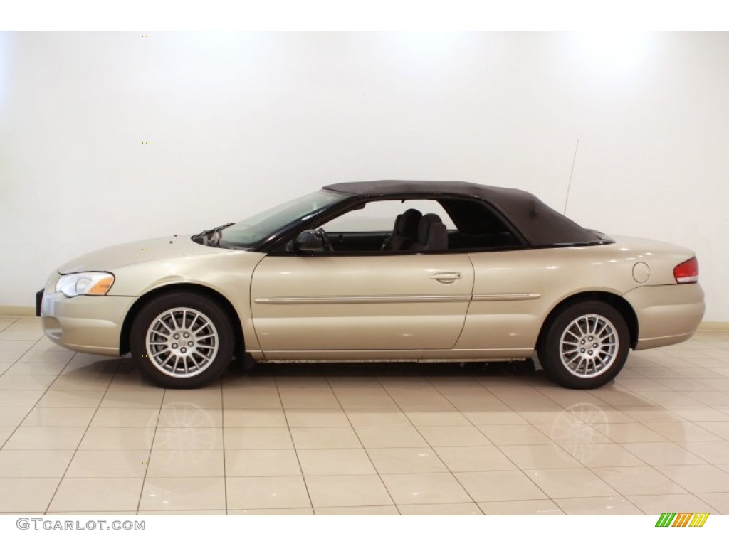 2006 Sebring Touring Convertible - Linen Gold Metallic Pearl / Dark Slate Gray photo #5