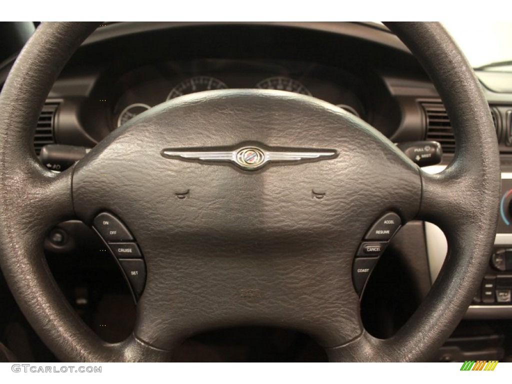 2006 Sebring Touring Convertible - Linen Gold Metallic Pearl / Dark Slate Gray photo #9