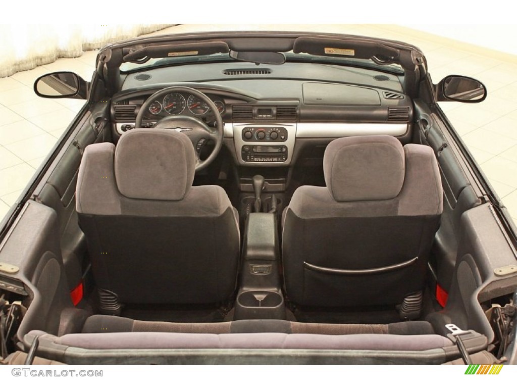 2006 Sebring Touring Convertible - Linen Gold Metallic Pearl / Dark Slate Gray photo #16