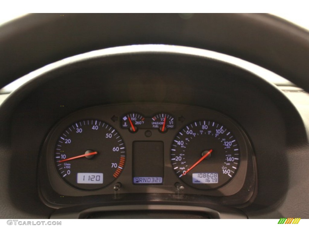 2000 Volkswagen Golf GLS 4 Door Gauges Photos