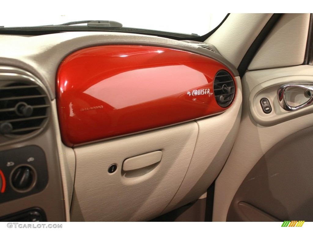 2003 PT Cruiser Limited - Inferno Red Pearl / Taupe/Pearl Beige photo #11