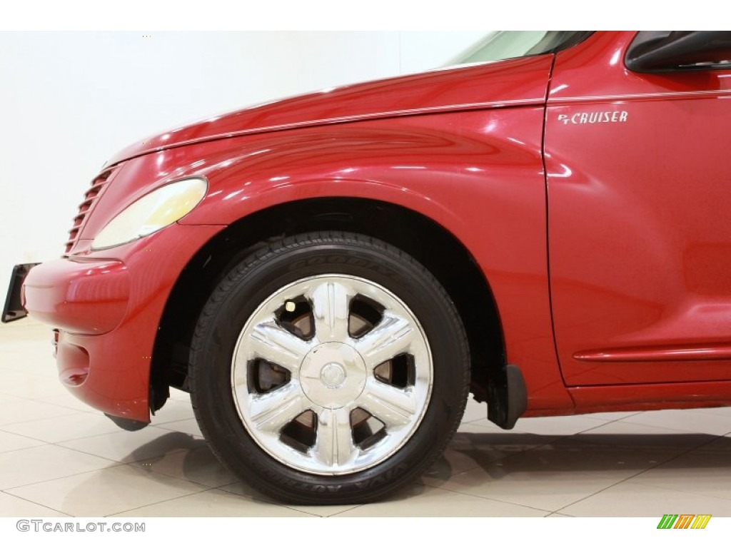 2003 PT Cruiser Limited - Inferno Red Pearl / Taupe/Pearl Beige photo #21