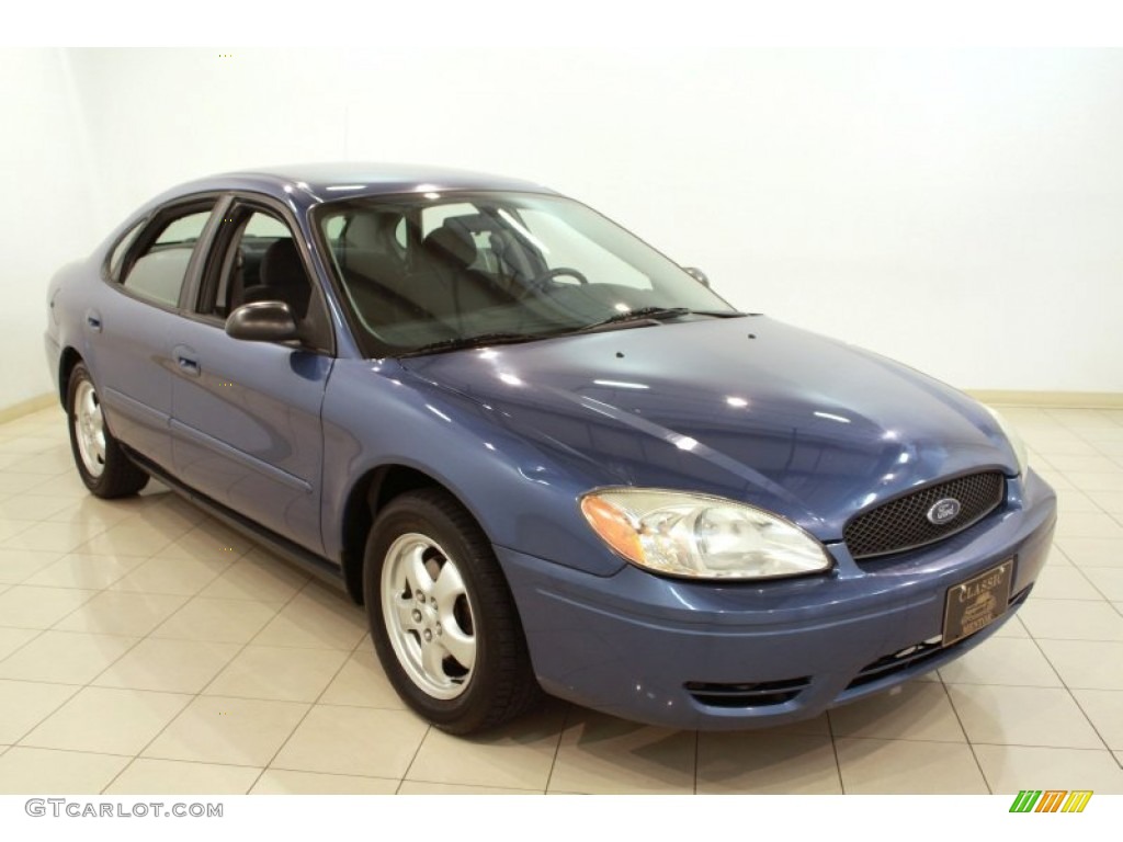 2004 Taurus SES Sedan - True Blue Metallic / Dark Charcoal photo #1