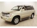 2002 Vintage Gold Metallic Toyota Highlander Limited 4WD  photo #3