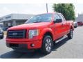 2012 Race Red Ford F150 STX SuperCab  photo #6