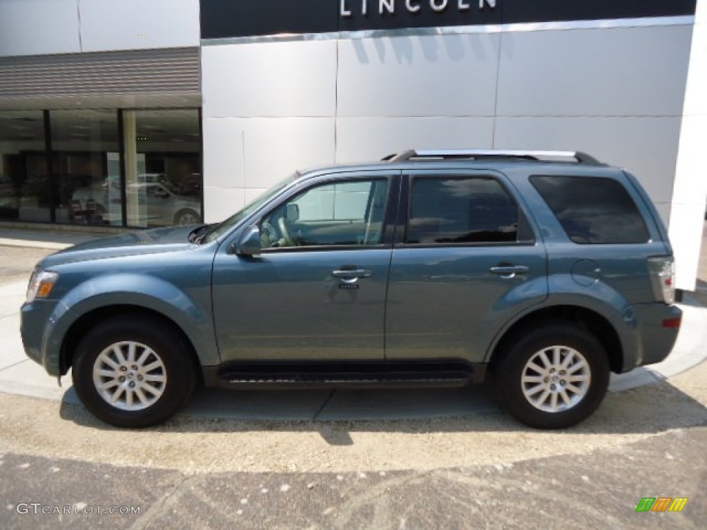 Steel Blue Metallic 2010 Mercury Mariner V6 Premier 4WD Exterior Photo #68886885