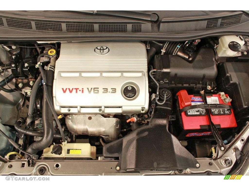 2004 Toyota Sienna LE 3.3L DOHC 24V VVT-i V6 Engine Photo #68887026